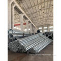 40FT steel pole with asphalt coating